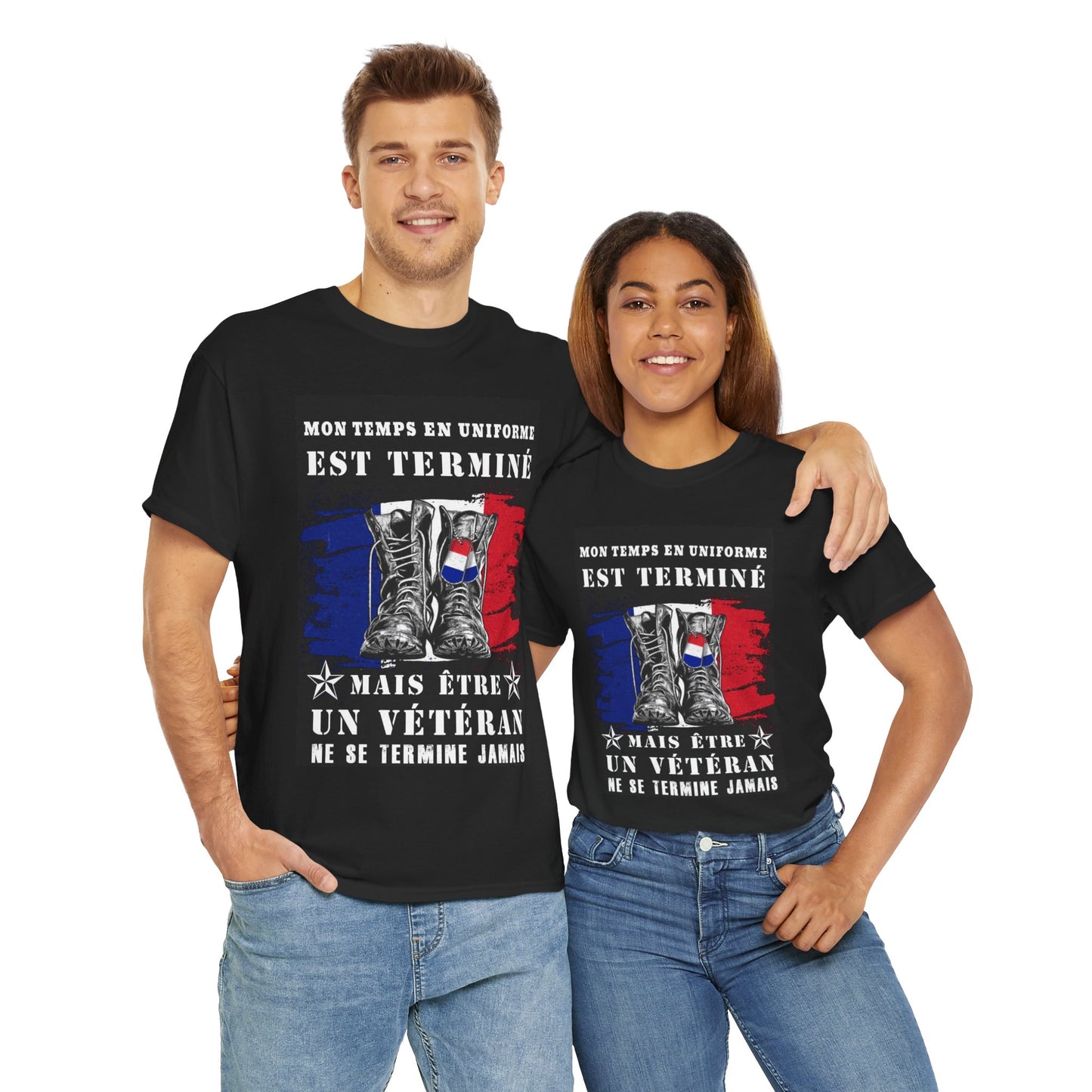 Tee-shirt Militaire : Honneur et Service